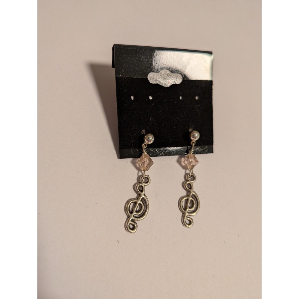 Treble‎ Clef Music Dangle Earrings